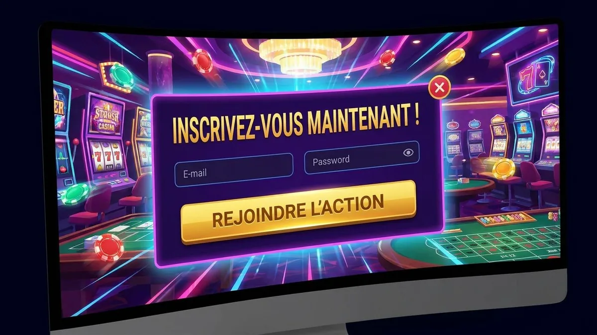 Inscription avec bonus